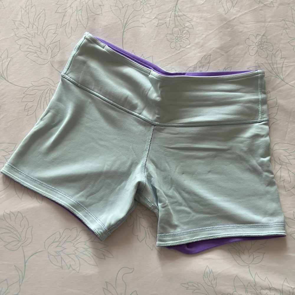 Lululemon double sided shorts